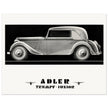 Adler Trumpf Junior Cabriolet car