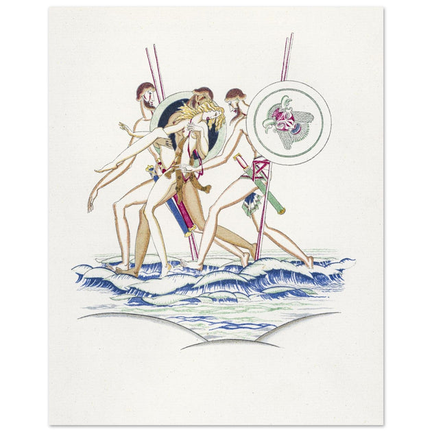 Daphnis and Chloe illustration by John Austen.