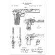 Firearm patent by John Moses Browning 1897 .