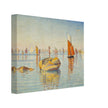 Paul Signac Concarneau, calme du matin painting