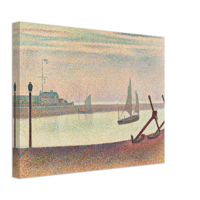 Georges Seurat The Channel at Gravelines, Evening.