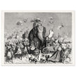 Royal Cavalcade Ane Skin Fairytale ( Peau d' Ane ) illustration by Gustave Dore. Part of Fairy Tales of Charles Perrault.