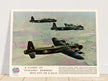 A Flight of "Stirling" Bombers out on a Raid