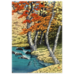 Autumn in Oirase by Kawase Hasui