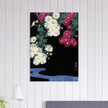 Chrysanthemums and Running Water by Ohara Koson,