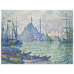 Paul Signac painting the Golden Horn the minarets