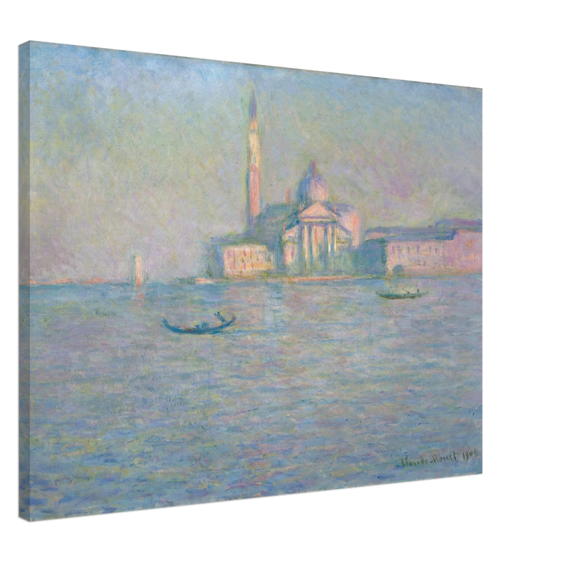 The Church of San Giorgio Maggiore Venice by Claude Monet