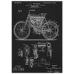 Motorcycle old patent 686284 by Gottschalk