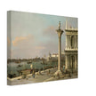 Canaletto antique painting in Venice Italy. Bacino di S. Marco.