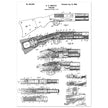 Firearm historic patent 1900. Matte paper