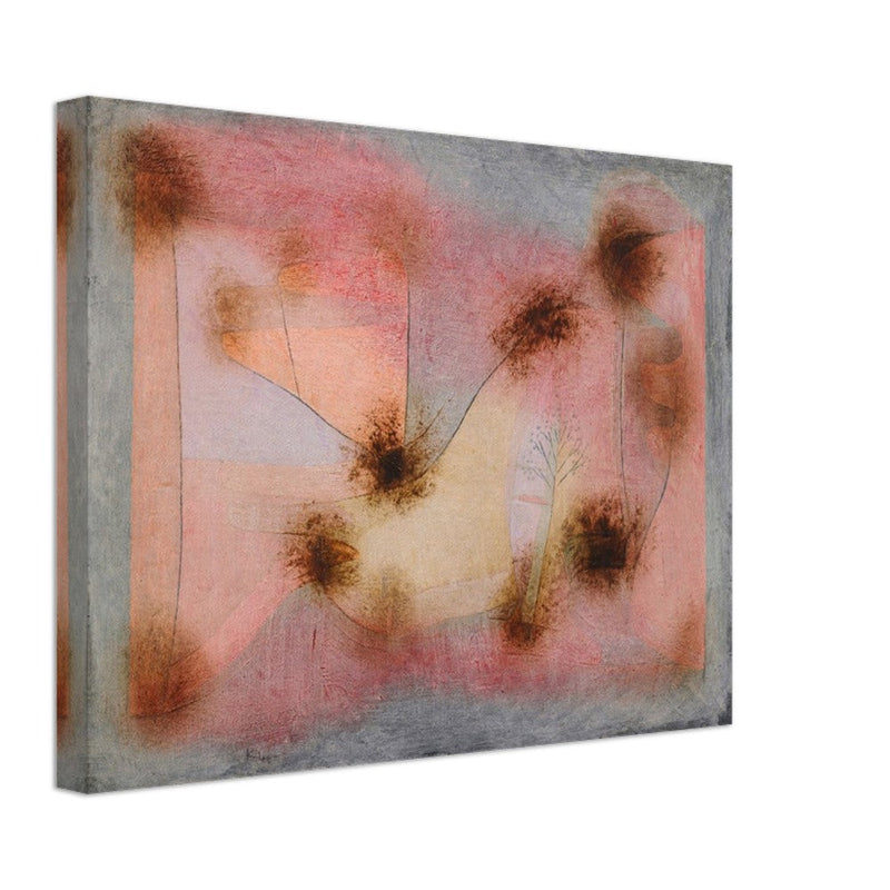 Paul Klee Hardy plants abstract painting.