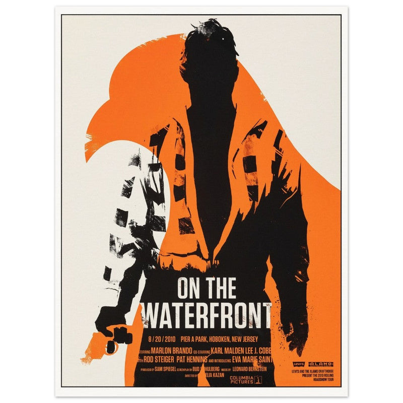 On the Waterfront movie poster. Historic prints of films that changed cinema history
