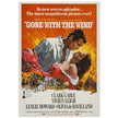 Gone With The Wind movie poster.