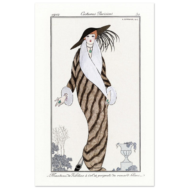 George Barbier Journal des Dames et des Modes, 1912, Costumes Parisiens.