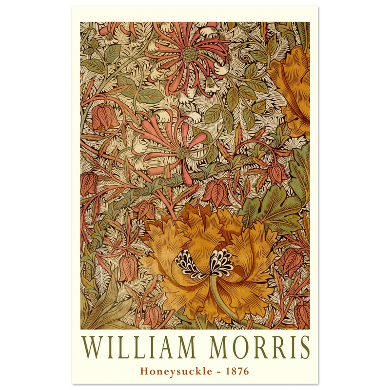 William Morris Honeysuckle 1876.