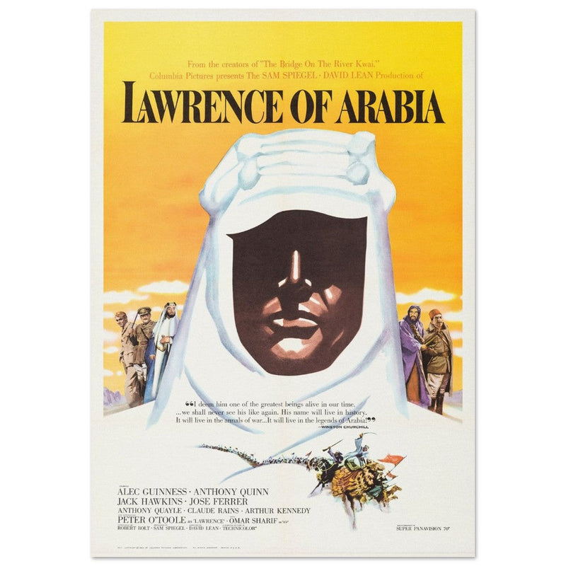 Lawrence of Arabia movie poster.