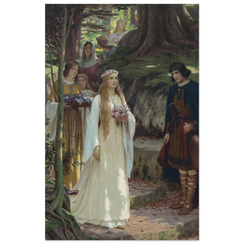 Edmund Blair Leighton painting  My Lady Passeth By