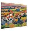 Andre Derain Painting Landscape in the surroundings of Chatou (Paysage aux environs de Chatou)