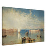 The Campo Santo Venice Italy antique painting by Joseph Mallord William Turner.