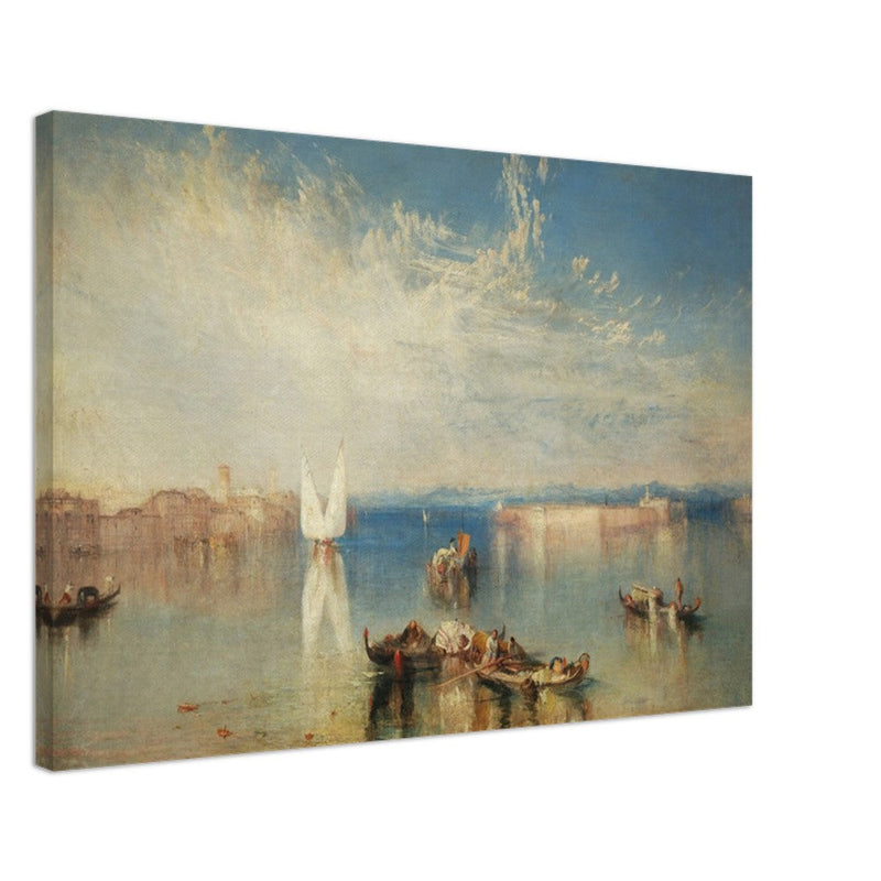 The Campo Santo Venice Italy antique painting by Joseph Mallord William Turner.