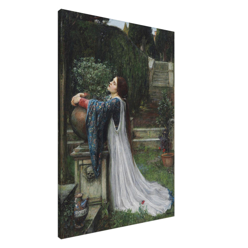 John William Waterhouse painting Isabella and the Pot of Basil