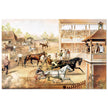 Harness racing .Ready for the Trot Bring up Your Horses by Nathaniel Currier.
