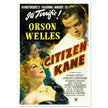 Citizen Kane by Orson Welles movie poster.