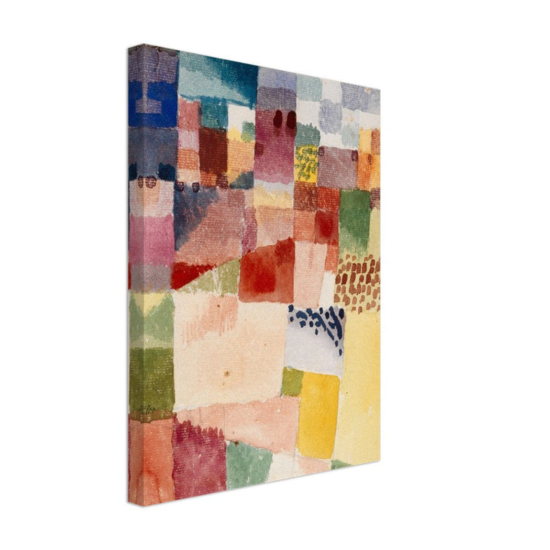 Paul Klee Motiv aus Hammamet abstract painting.