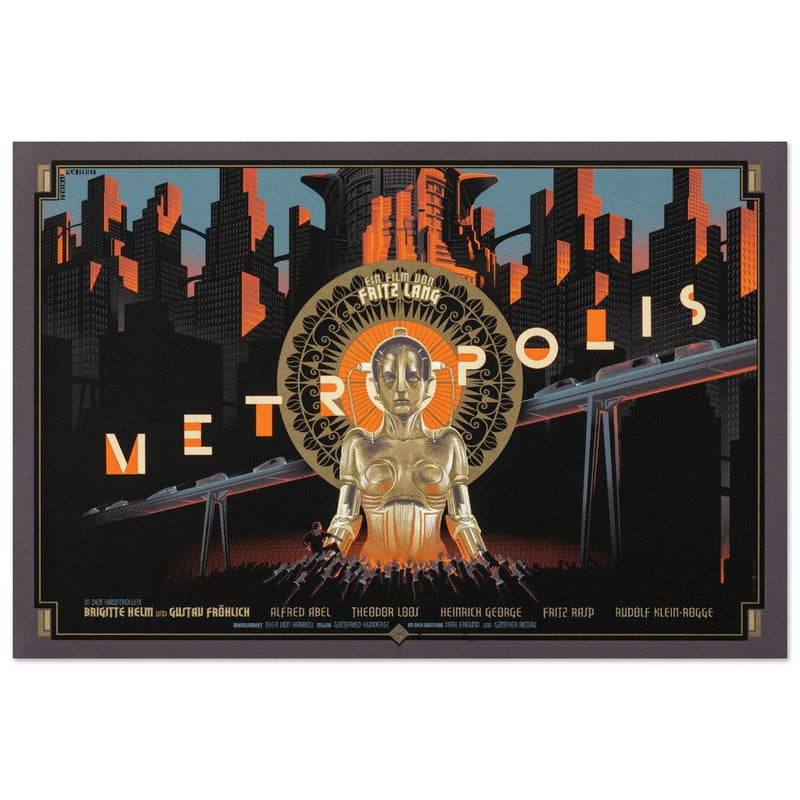 Metropolis movie poster.