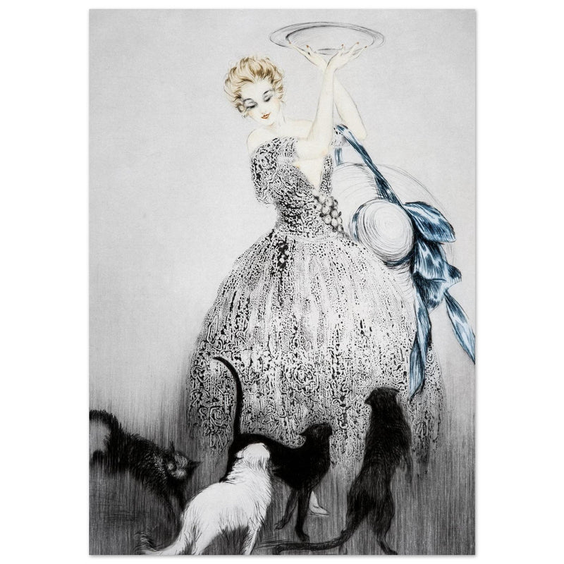 Louis Icart Les Chats (The Cats)