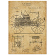 Road vehicle patent 540648 1895 by Charles Edgar Duryea. Automobile car history