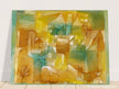 Paul Klee Fascsade brown green 1919. Modern abstract painting.    and redesigned wallart