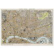 London city vintage map 1904.