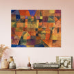 Paul Klee City with the three domes ( Stadt mit den drei Kuppeln ). Abstract painting.