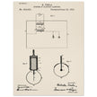 Electric Lighting patent  by Nikola Tesla.