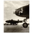 World War 2 poster.  B 25 airplanes in the Pacific front .
