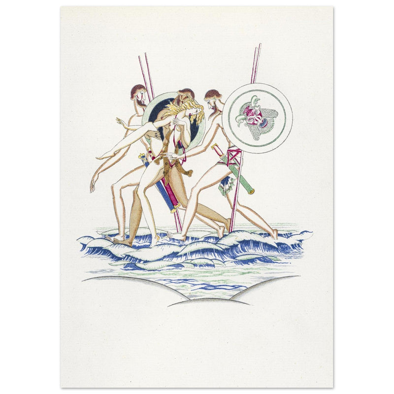 Daphnis and Chloe illustration by John Austen.