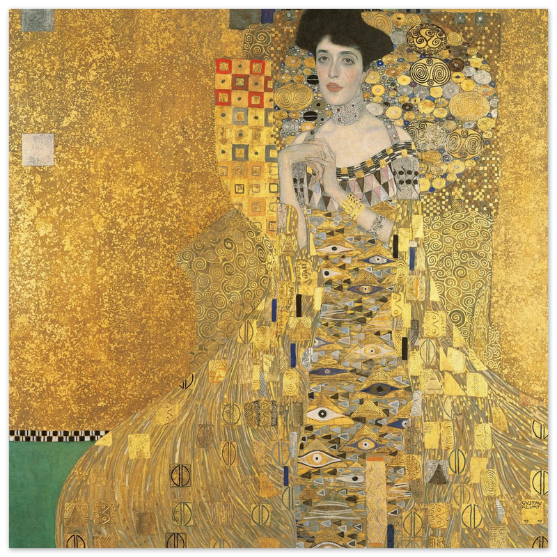 Gustav Klimt Adele Bloch-Bauer I painting.