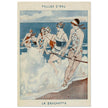Poules d' Eau by Fabien Fabiano.  illustration of an illustration published in Fantasio Magazine in the 30s.
