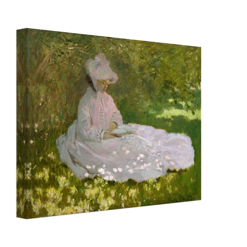 Springtime by Claude Monet