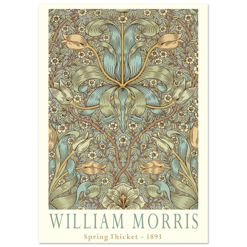 William Morris Spring Thicket 1893.