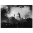 Second World War photograph. Saint Paul's Cathedral fire raid.