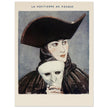 La Venitienne au Masque illustration published in Fantasio vintage magazine by George Barbier.