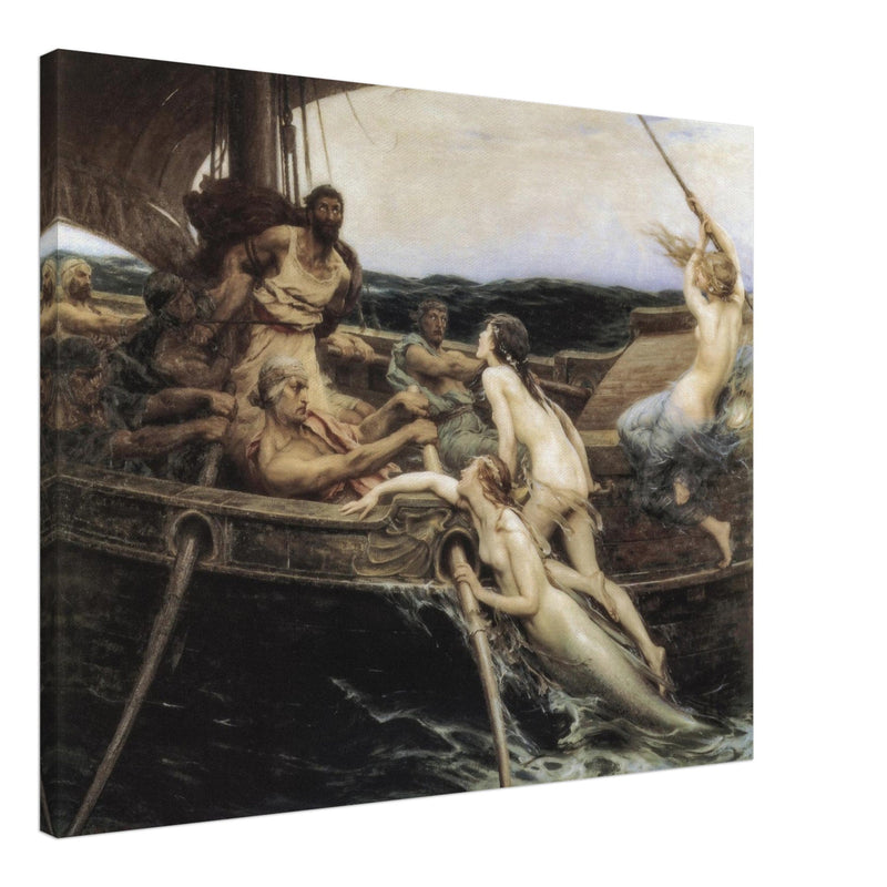 Herbert Draper painting Ulyses and the Sirens