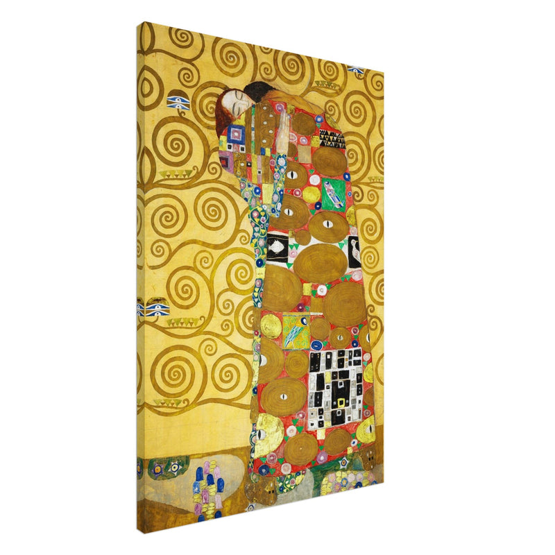 Gustav Klimt preparatory design for The lovers