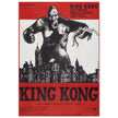 King Kong vintage movie poster . French edition.