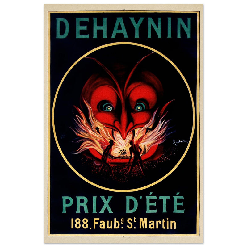 Dehaynin Prix d' Ete vintage advertising poster by Leonetto Cappiello.