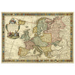 Ancient Europe map of the XVIII century by Guillaumet Danet