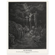 Gustave Dore The Bible engraving print . The Crucifixion illustration .