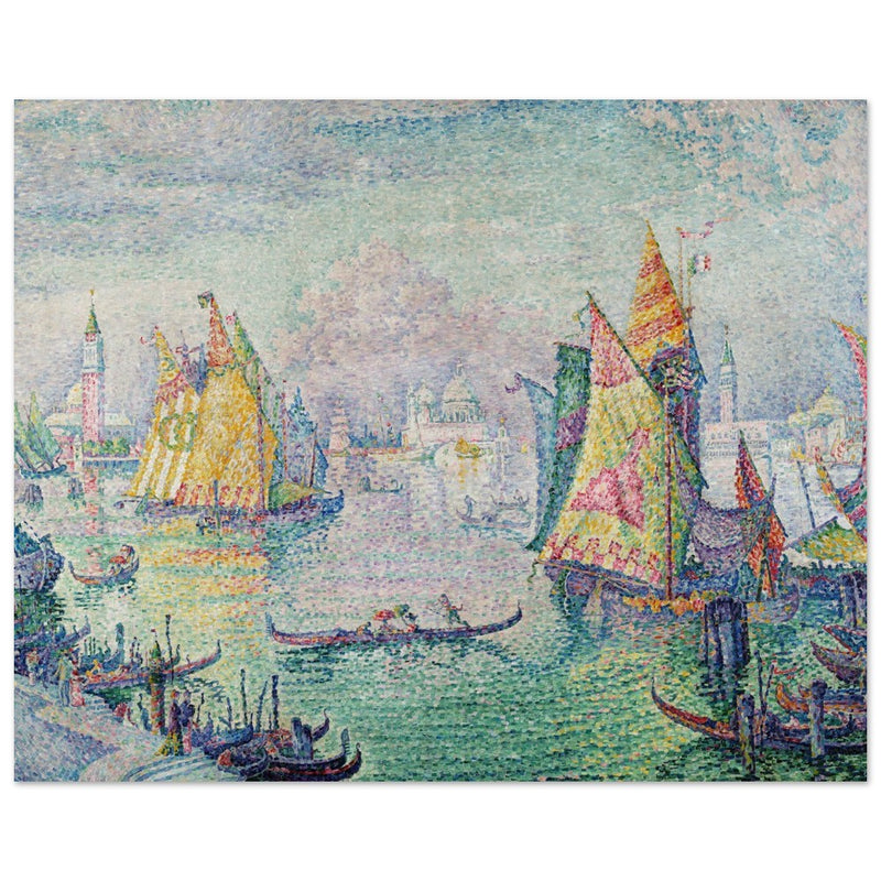 The Lagoon of Saint Mark Venice by Paul Signac 1905.